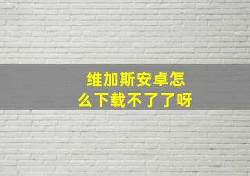 维加斯安卓怎么下载不了了呀