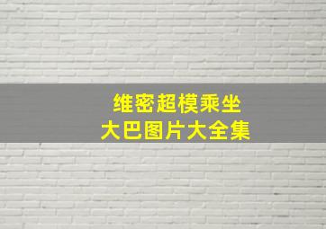 维密超模乘坐大巴图片大全集