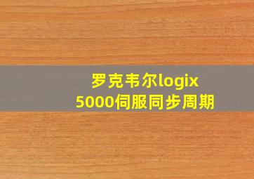 罗克韦尔logix5000伺服同步周期