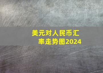 美元对人民币汇率走势图2024