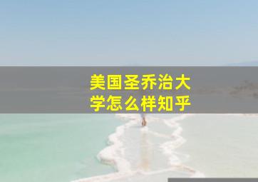 美国圣乔治大学怎么样知乎