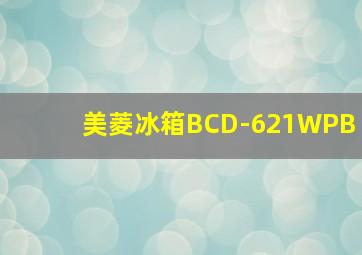 美菱冰箱BCD-621WPB