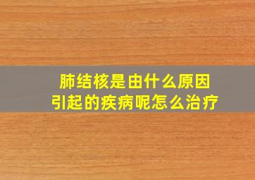 肺结核是由什么原因引起的疾病呢怎么治疗