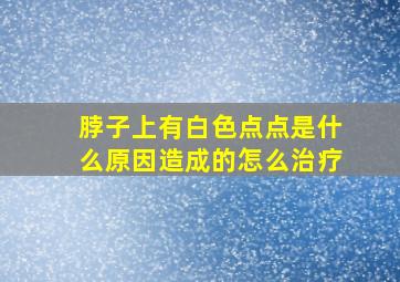 脖子上有白色点点是什么原因造成的怎么治疗