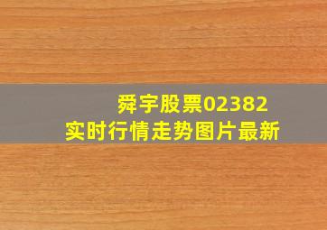 舜宇股票02382实时行情走势图片最新