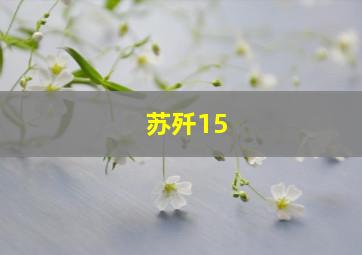 苏歼15