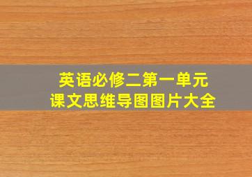 英语必修二第一单元课文思维导图图片大全