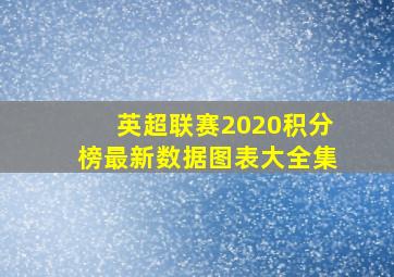 英超联赛2020积分榜最新数据图表大全集