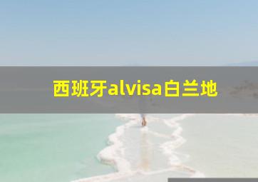 西班牙alvisa白兰地