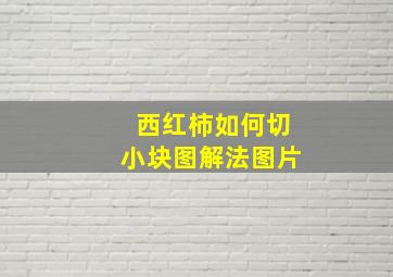 西红柿如何切小块图解法图片