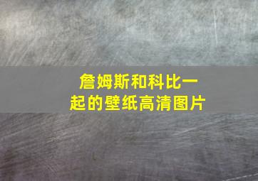 詹姆斯和科比一起的壁纸高清图片