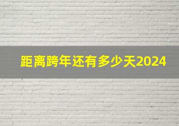 距离跨年还有多少天2024