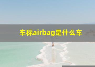 车标airbag是什么车