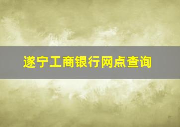 遂宁工商银行网点查询