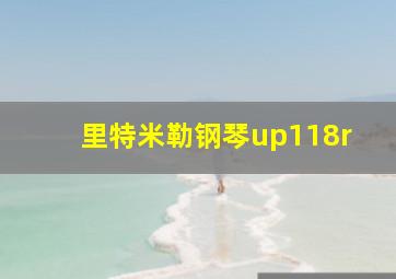 里特米勒钢琴up118r