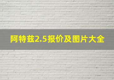 阿特兹2.5报价及图片大全