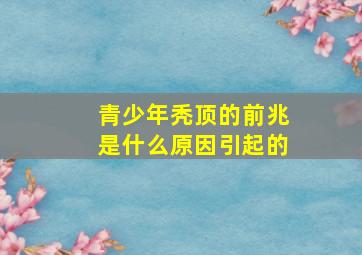 青少年秃顶的前兆是什么原因引起的