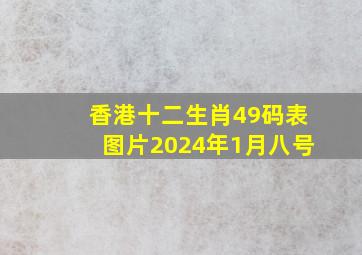 香港十二生肖49码表图片2024年1月八号