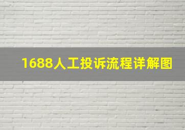 1688人工投诉流程详解图