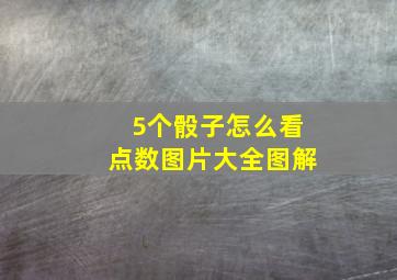 5个骰子怎么看点数图片大全图解