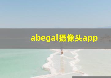 abegal摄像头app