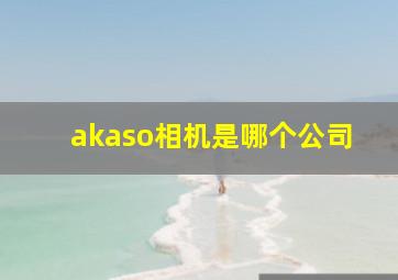 akaso相机是哪个公司