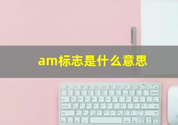 am标志是什么意思