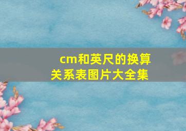 cm和英尺的换算关系表图片大全集