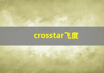 crosstar飞度