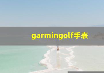 garmingolf手表