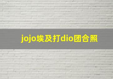 jojo埃及打dio团合照