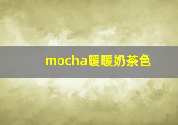 mocha暖暖奶茶色