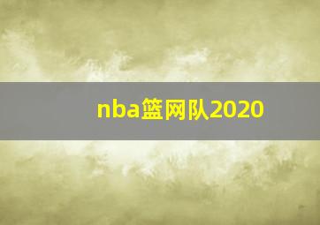 nba篮网队2020