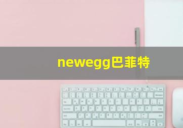 newegg巴菲特