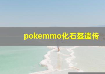 pokemmo化石盔遗传