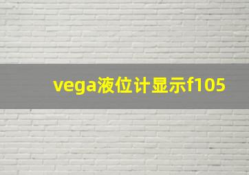 vega液位计显示f105