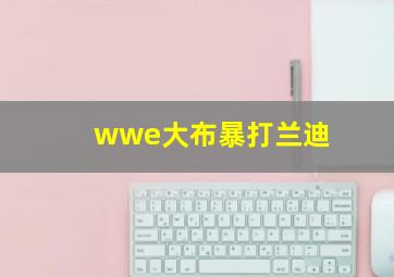 wwe大布暴打兰迪