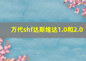 万代shf达斯维达1.0和2.0