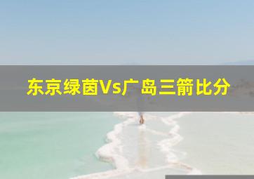 东京绿茵Vs广岛三箭比分