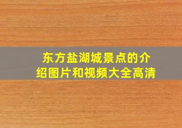 东方盐湖城景点的介绍图片和视频大全高清