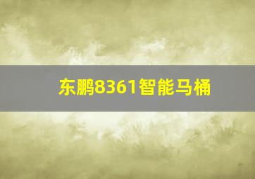 东鹏8361智能马桶