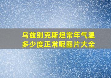 乌兹别克斯坦常年气温多少度正常呢图片大全