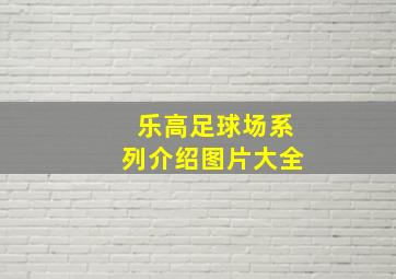 乐高足球场系列介绍图片大全