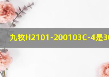 九牧H2101-200103C-4是304钢吗