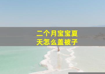 二个月宝宝夏天怎么盖被子