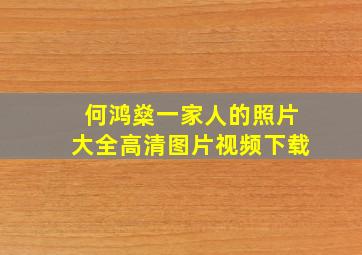 何鸿燊一家人的照片大全高清图片视频下载