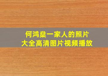 何鸿燊一家人的照片大全高清图片视频播放