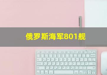 俄罗斯海军801舰