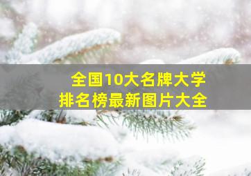 全国10大名牌大学排名榜最新图片大全