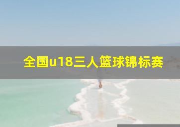 全国u18三人篮球锦标赛